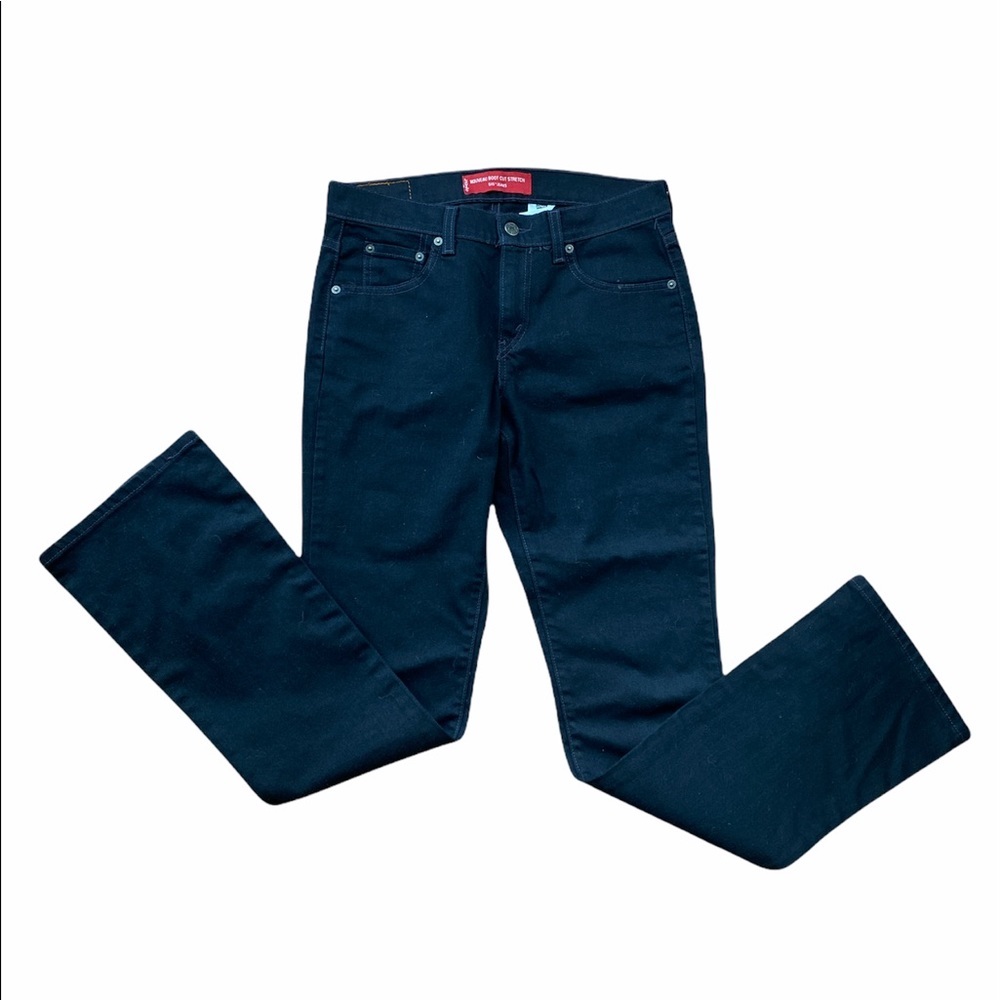 VTG Levi’s 515 Black Denim Bootcut Jeans black 6L